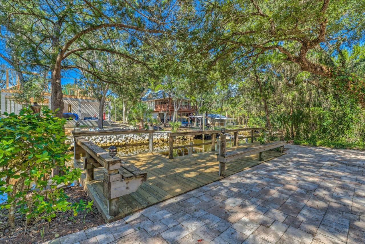 Canalfront Homosassa Escape With Private Dock! Buitenkant foto