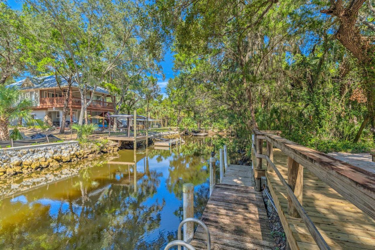 Canalfront Homosassa Escape With Private Dock! Buitenkant foto